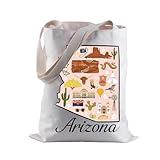 BLUPARK Arizona Lover Tote Bag Arizona Souvenir Gift Arizona Travel Shopping Bag Gift From Arizona (Arizona)