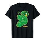Armagh Ireland Northern County Irish Travel Map T-Shirt
