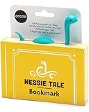 OTOTO Nessie Tale Book Mark - Turquoise Pagekeeper Bookmark - Unique Gifts for Readers, Women & Men - Pretty Lightweight Plastic Manga Bookmark for Girls, Boys, Kids