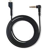 QJYTH Replacement Audio Cable Compatible with Steelseries Arctis 3 Headset, Aux Cable for Steel Series Arctis3, Arctis 5, Arctis Pro Headset, 1.5 m Black Cord