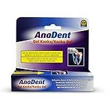 Anadent Toothache Gel, 20% Benzocaine Oral Gel for Instant Pain Relief, Oral and Toothache Medicine for Severe Pain, Fast Acting Relief of Cavity and Canker Sores, 0.25oz