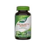 Nature's Way Saw Palmetto Berries, Traditional Prostate Support*, 585 mg per Serving, Non-GMO Project Verified, Vegan, 180 Capsules (Packaging May Vary)