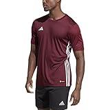 adidas Men's Tall Size Tabela 23 Jersey, Team Maroon 2/White