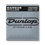 Jim Dunlop Dunlop 4/Set Marcus Miller Super Bright Stainless Steel Bass Strings Medium (.045.105) (DBMMS45105)