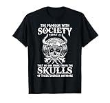 Viking Nordic Valhalla Odin Funny Society Problem Today T-Shirt