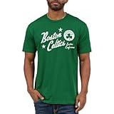 Junk Food Men's Standard NBA-Prime Time-Officially Licensed Adult Short Sleeve Fan Tee Women, Kelly Green