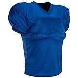 Champro Boys' Preseason Practice Mesh Youth Football Jersey, Royal, Large