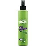 Garnier Fructis Style Full Control Anti-Humidity Hairspray, Non-Aerosol, 8.5 Fl Oz, 1 Count (Packaging May Vary)