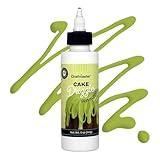 Pistachio-Flavored Cake Drizzle by Chefmaster, Edible Cake Drip Frosting for Decorating, Drip for Cakes, Cupcakes, Cookies, Donuts, 5 oz