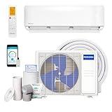 MRCOOL 9000 BTU 115V Ductless Inverter Mini Split Air Conditioner & Heat Pump System, 4th Gen Advantage Series - Wall-Mounted AC Unit w/Heating and Cooling for Home, Office & Commercial Space