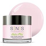 SNS Nail Dip Powder, Gelous Color Dipping Powder - Lavender Lace (Natural, Nudes, Pink/Violet, Pastel, Shimmer) - Long-Lasting Dip Nail Color Lasts 14 Days - Low- Odor & No UV Lamp Required - 1oz