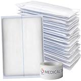 Vakly ABD Combine Abdominal Pads 5x9 Inches [20 Pack] High Absorbency Sterile Individually Wrapped 5''x9'' First Aid Non-Adherent Absorbent Post-Op Gauze - Heavy-Draining, Trauma Wound Dressing