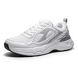 DREAM PAIRS Fashion Sneaker Men's Casual Shoes Comfortable Lightweight Lace Up,Size 10.5,White,SDFN2430M