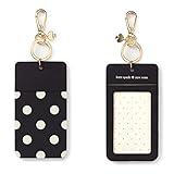 Kate Spade New York Women's Id Clip, Black Dot, Size