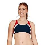 Speedo Women's Swimsuit Quantum Bikini Top Red/White/Blue