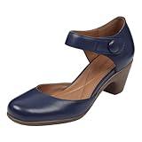 Easy Spirit Women's Clarice Pump, Blue-400, 11 Wide