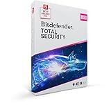 Bitdefender Total Security 2025 – Complete Antivirus and Internet Security Suite – 10 Device | 1 year Subscription | PC/Mac | Activation Code by Mail