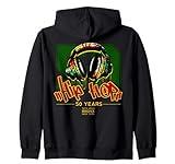 HIP HOP 50 Years 50th Anniversary Graffiti 1973-2023 Rap Zip Hoodie
