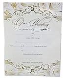 Marriage Certificate (Pk of 6) - Coated, Full Color