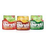 Ninja Thirsti Flavored Water Drops, FRUITI CHILL Variety Pack, Bold Fruit Flavor, Sparkling or Still Calories, Zero Sugar, Makes 17, 12oz drinks, 3 Pack, WCFV2