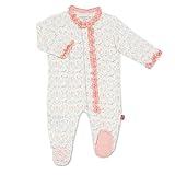 Magnetic Me Footie Pajamas Soft Modal Baby Girls Sleepwear Quick Magnetic Fastener Sleeper Carousel 9-12 Months