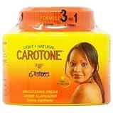 Natural Glow Carrot Cream – 300 ml Large Size – Daily Hydration with Carrot Extract and Vitamin E – Face and Body Care Moisturizer