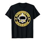 US Commercial Diver T-shirts - Depth Is No Barrier Distressed Black Men's Unisex Adult Diver T-Shirt