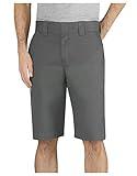 Dickies mens 11 Inch Regular-fit Stretch-twill work utility shorts, Gravel Gray, 44 US