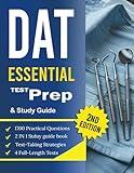 DAT Test Prep & Study Guide 2025-2026: 4 Practice Tests ,1,700 Questions with Detailed Answers, Comprehensive Subject Reviews, and Proven Test-Taking