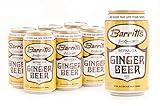 Barritt's Ginger Beer Original Ginger Beer, Non-Alcoholic Soda Cocktail Mixer, 12 fl oz Cans, 24 Pack