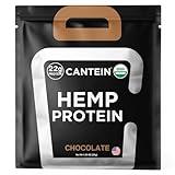 Cantein Organic Hemp Protein, Vegan Protein Powder, Plant Based Protein Powder, Non Dairy Protein, Lactose Free Natural Protein, Gluten Free- 1 Servings, Chocolate Sample