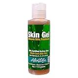 Aloe Life – Skin Gel & Herbs Ultimate Skin Treatment, 99% Certified Organic Whole Leaf Aloe Vera, Vitamins C, A, & E, Head-to-Toe Skin Care Support for the Whole Family, Fragrance-Free (4 oz)
