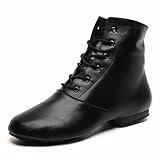 Lace Up Black Tap Shoes Oxford Dance for Women Girls Adult (11 / Black)