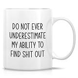 Retreez Funny Private Investigator Mug - 11 Oz Ceramic Coffee or Tea Cup - Humorous Sarcastic Gift for PIs, Private Detectives and Undercover Agents - Birthday, Holiday, Appreciation Gift For Him, Dad
