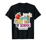Happy First Day Of School #letsdothis New Student Teacher T-Shirt