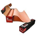 Meat Hugger - Pink Butcher Paper Dispenser Box (24 Inch by 225 Feet Roll) - Heavy Duty Unwaxed Unbleached Food Grade Paper - Smoker Safe, Use Wrap While Cooking For Tender Meat