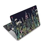 AIMSA Laptop Skin Sticker Decal, 17 17.3 inch Laptop Art Decal Universal Cover, Decorative Stickers Notebook Skin Protector, Flowers Plants