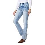 WallFlower Women's Sassy Bootcut High Rise Insta Soft Juniors Jeans, Mel, 11