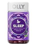 OLLY Restful Sleep Gummy Supplement with Melatonin & L-theanine Chamomile, BlackBerry Zen, (55 Day Supply) Supports A Healthy Sleep Cycle* Packaging May Vary (110 Gummies)