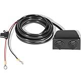Replacement for Dometic HWK-DC Hardwiring Kit, Two Power Outlets with Standard and Threaded 2-Pin, Heavy Duty 10AWG Wiring, 20FT, 12V/24V