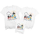 Family Vacation Shirts 2025 Family Matching Outfits Magical Tshirts for Family Cruise Trip Clothes Summer Travel Top White