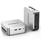 ACEMAGIC Mini Pc Computers, Intel Twin Lake N150(Turbo 3.6GHz), 16GB DDR4 RAM 1TB M.2 SSD Mini Computer, Vista V1 UHD 4K HDMI DP, Dual WiFi/Bt, Gigabit Ethernet Vesa, Home/Office Micro Pc