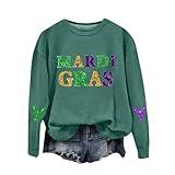 Lolvmvchi October 2025 Mardi Gras Kids Shirt Aesthetic Clothing Tie-Dye Hoodies for Women Trendy Outfits for Women 2025 Half Sweaters for Women Crop Top Prime Today Only