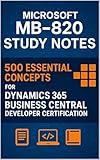 Microsoft MB-820 Study Notes: 500 Essential Concepts for Dynamics 365 Business Central Developer Certification