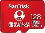 SanDisk 128GB microSDXC Card, Licensed for Nintendo-Switch - Made for Nintendo-Switch 1, OLED, and Lite - SDSQXAO-128G-GNCZN