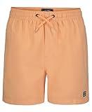 Billabong Boys' Layback 4-Way Stretch Swim Trunks with UPF 50+ Sun Protection, Quick Dry Bathing Suit, Peach All Day