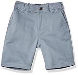 The Children's Place Boys' Stretch Chino Shorts, Fin Gray, 6