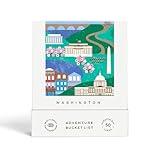 Washington DC Adventure Bucket List: 50 Scratch-Off Cards for Outdoor Activities, Tourist Attractions, and Road Trips - Perfect Travel Gift and Guide for Exploring Washington D.C.