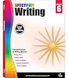 Spectrum 6th Grade Writing Workbooks, Ages 11 to 12, 6th Grade Writing, Informative, Argumentative, and Descriptive Story Writing Prompts, Writing Practice - 136 Pages (Volume 40)