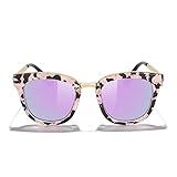 MERRY'S Girls Cat Eye Sunglasses for kids Children Polarized Sunglasses S7001 (Purple, 46)
